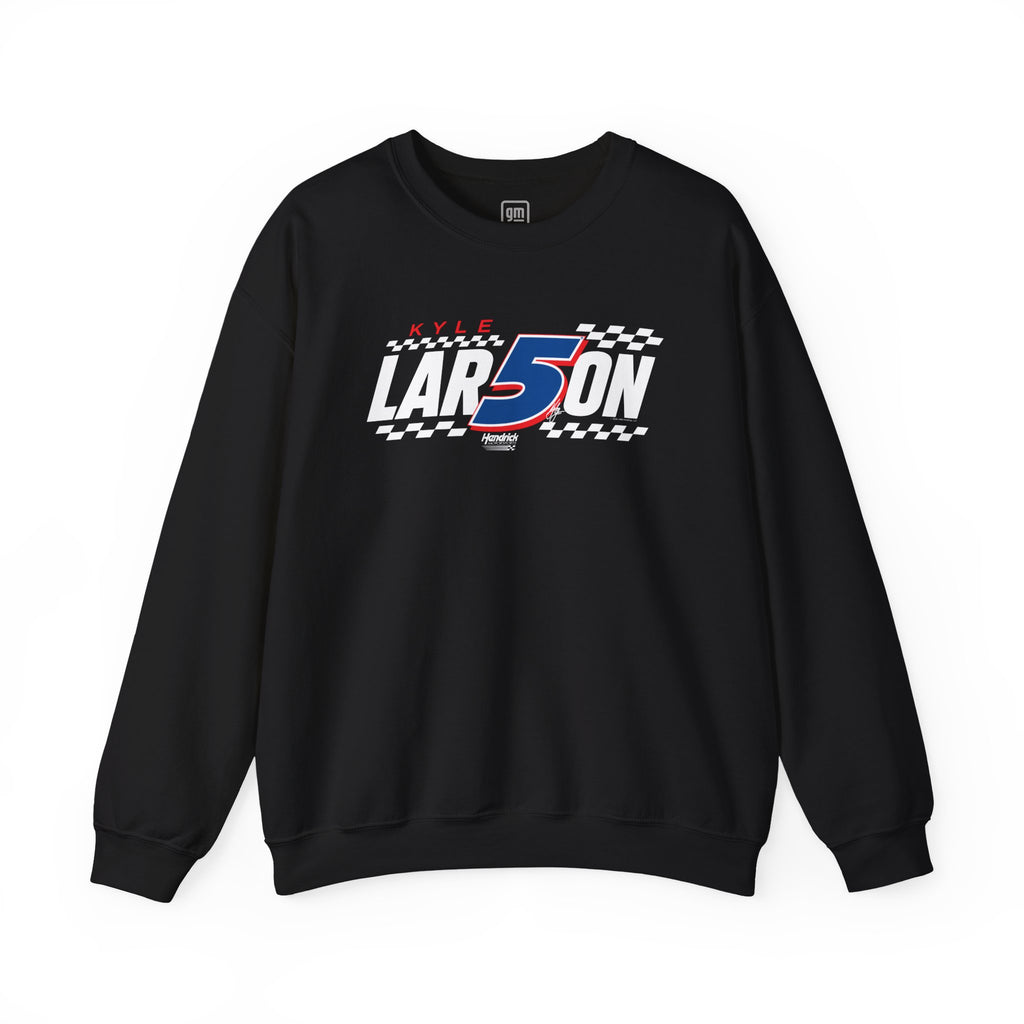 Hendrick Motorsports Kyle Larson #5 Checkered Flag Crewneck Sweatshirt
