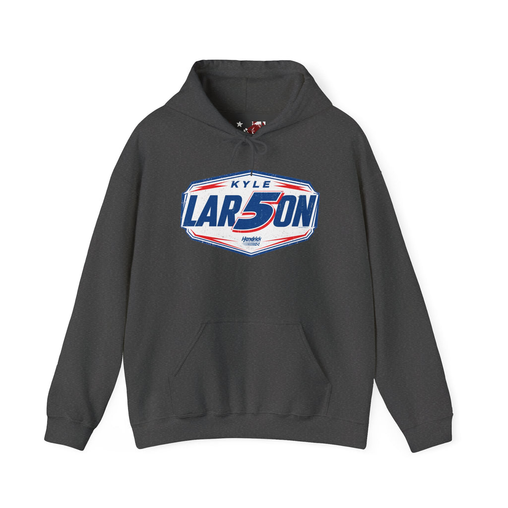 Hendrick Motorsports Kyle Larson #5 Shield Badge Hoodie