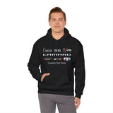 Camaro Personalized Unisex Hoodie, Pullover Sweatshirt, Featuring the Classic Camaro Logos with Custom Text