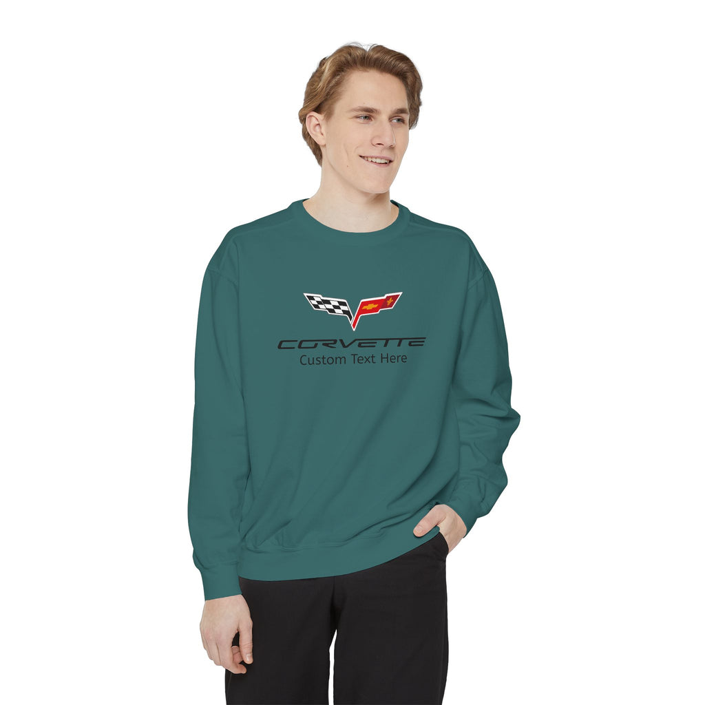 Personalized C6 Corvette Comfort Colors® Unisex Garment-Dyed Premium  Sweatshirt, Cotton Blend, Relaxed Fit, Chevrolet Enthusiasts, Official Licensed Apparel, Custom Gift for Him or Her