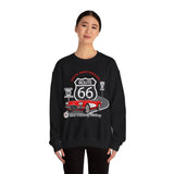 C1 Corvette Route 66 100th Anniversary Cotton Blend Sweatshirt – Legends of the Road, Perfect for the Corvette Fan