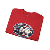 Shelby GT350 "Red. White. Shelby." America 250 Oval Crewneck Sweatshirt