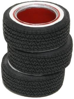 Polyresin Stacked Tire Pen Holder, Desk Top Organizer, 3.2 x 3.8 inches