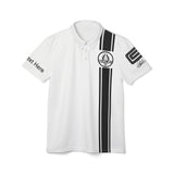 Carroll Shelby Cobra Logo Personalized White Polo Shirt, Perfect for the Shelby Fan