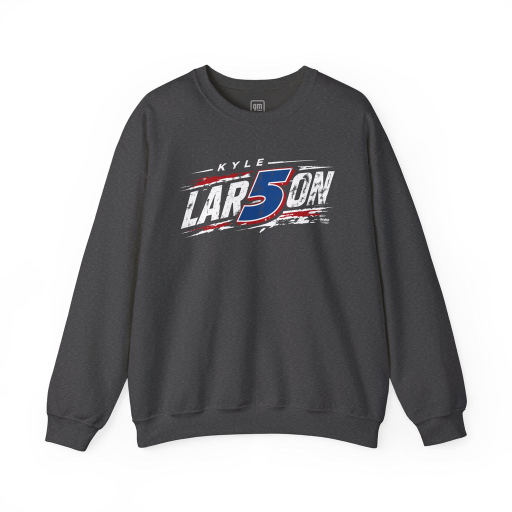 Hendrick Motorsports Kyle Larson #5 Speed Distressed Crewneck Sweatshirt