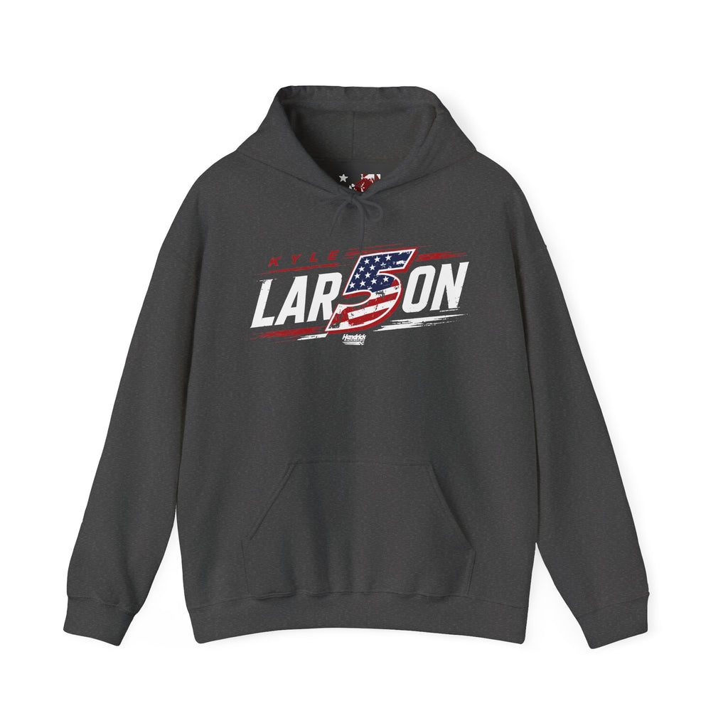 Hendrick Motorsports Kyle Larson #5 Americana Flag Racing Hoodie