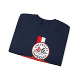 C1 Corvette Vertical Stripe Emblem Cotton Blend Sweatshirt – Legends of the Road, Perfect for the Corvette Fan