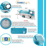 1957 Bel Air Wandregal aus Polyresin mit batteriebetriebenen LED-Scheinwerfern