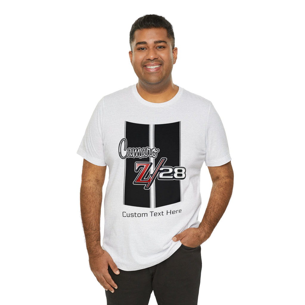 Camaro Z/28 2nd Generation Personalized Jersey Short Sleeve Tee, Perfect for the Camaro Fan