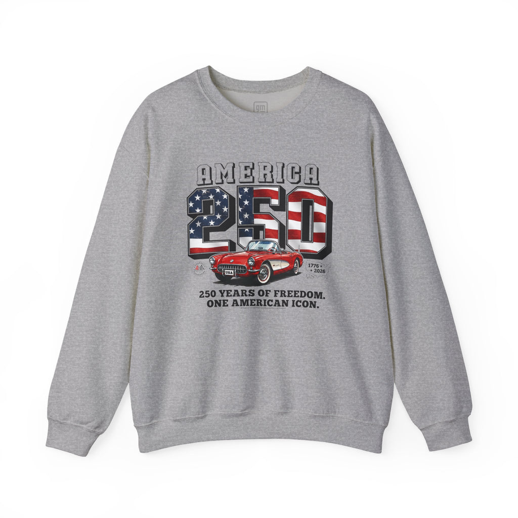 Corvette America 250 "250 Years of Freedom" Premium C1 Graphic Crewneck Sweatshirt