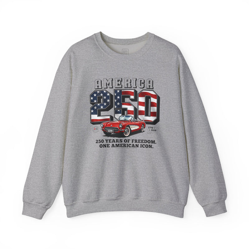 Corvette America 250 "250 Years of Freedom" Premium C1 Graphic Crewneck Sweatshirt