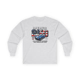 Shelby Blue Cobra 427 "250 Years of Freedom" America 250 Long-Sleeve T-Shirt