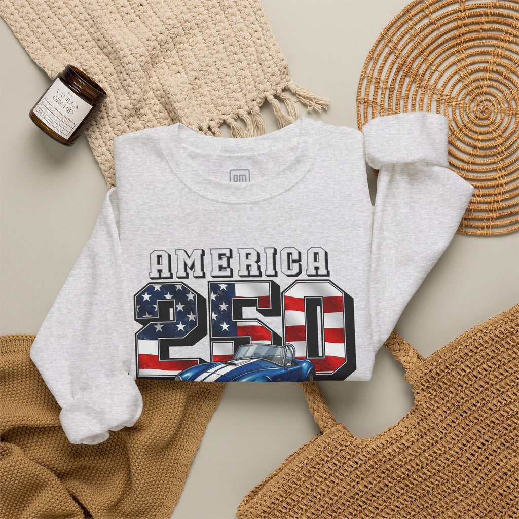 Shelby America 250 "One American Icon" Premium Cobra 427 Graphic Crewneck Sweatshirt