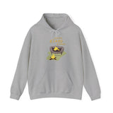 Dog is Good Never Glamp Alone Adult Fleece Hoodie, Perfect for the Serious Dog Lover