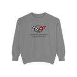 Personalized C5 Corvette Comfort Colors® Unisex Garment-Dyed  Premium Sweatshirt, Cotton Blend, Relaxed Fit, Chevrolet Enthusiasts, Official Licensed Apparel, Unique Gift for Him or Her