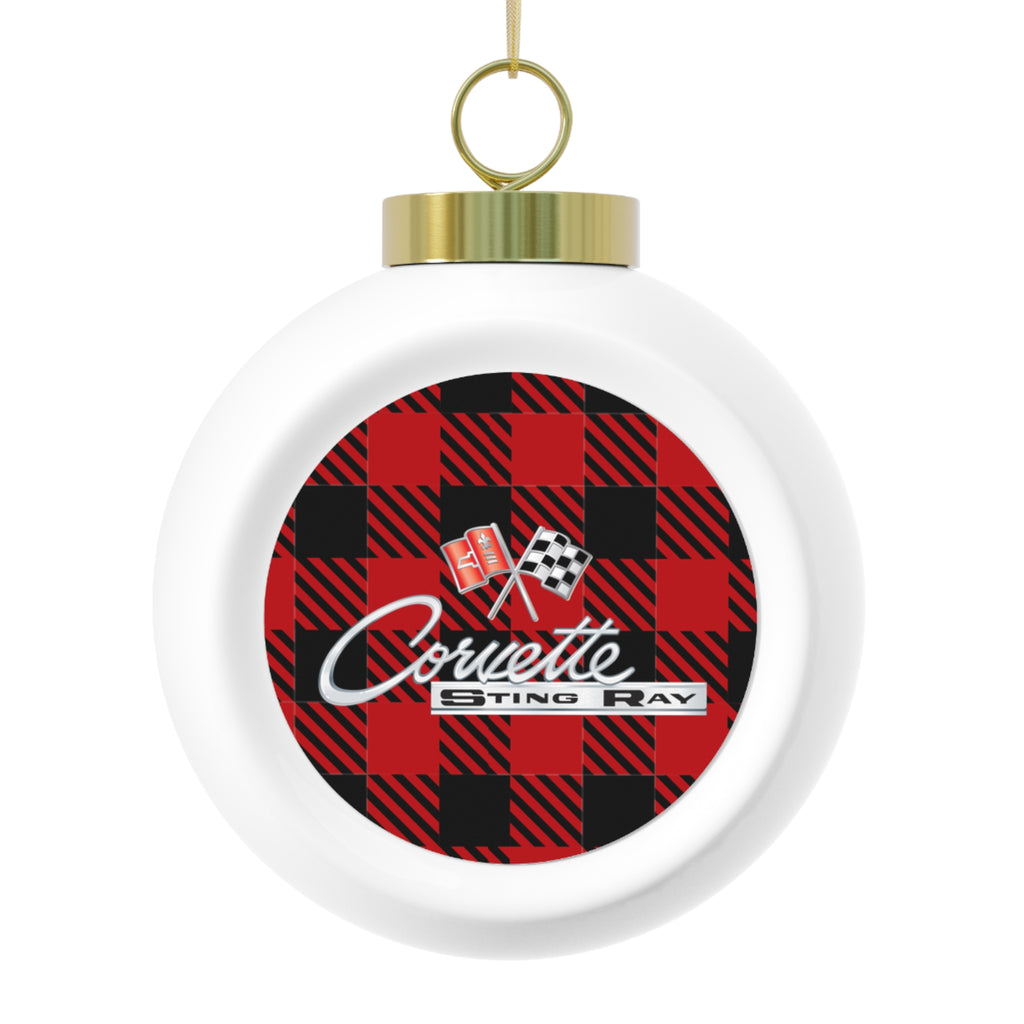 C2 Corvette Stingray Christmas Ball Ornament, Perfect Christmas Gift for Corvette Fans!