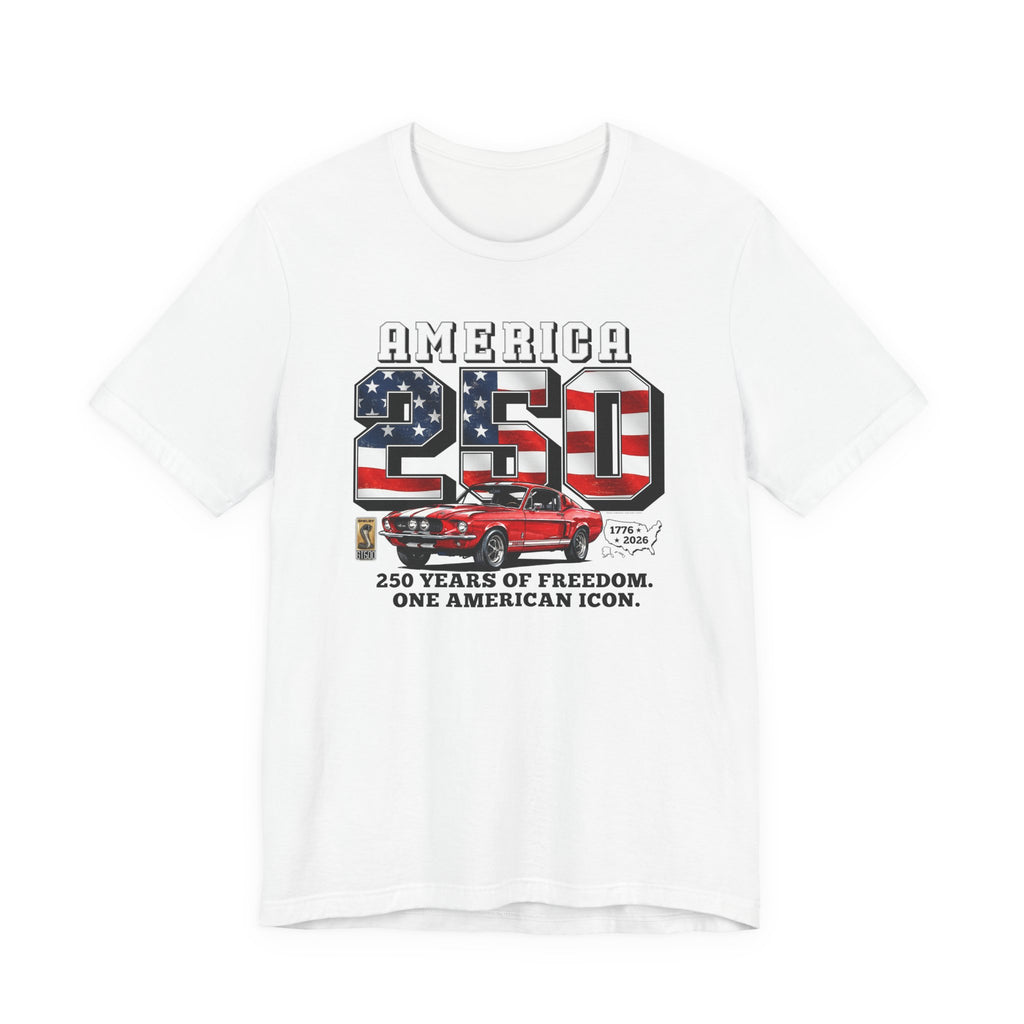 Shelby America 250 "250 Years of Freedom" Premium GT500 Short-Sleeve Tee