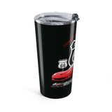 C6 Corvette Club Road Trip Route 66 20oz Black Travel Tumbler – 2,448 Miles of History