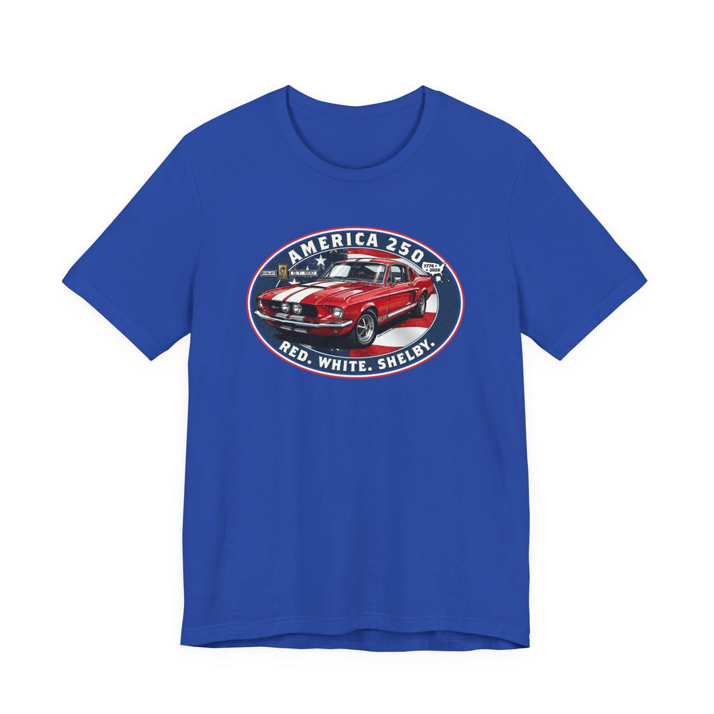 Shelby America 250 "250 Years of Freedom" Premium GT500 Oval Short-Sleeve Tee