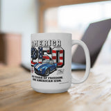 Shelby Blue Cobra 427 "One American Icon" America 250 15 oz Mug