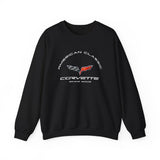 C6 Corvette Crew Neck Long Sleave Heavy Duty Sweatshirt, perfect for cool crisp days