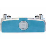 1957 Chevy Bel Air Wall Shelf, Floating Shelf, Turquoise 20x6.1x8 inches, Tempered Glass, LED Headlights, Battery Operated, Classic Car Wall Decor, Novelty Gift, Gift Idea for Car Fans