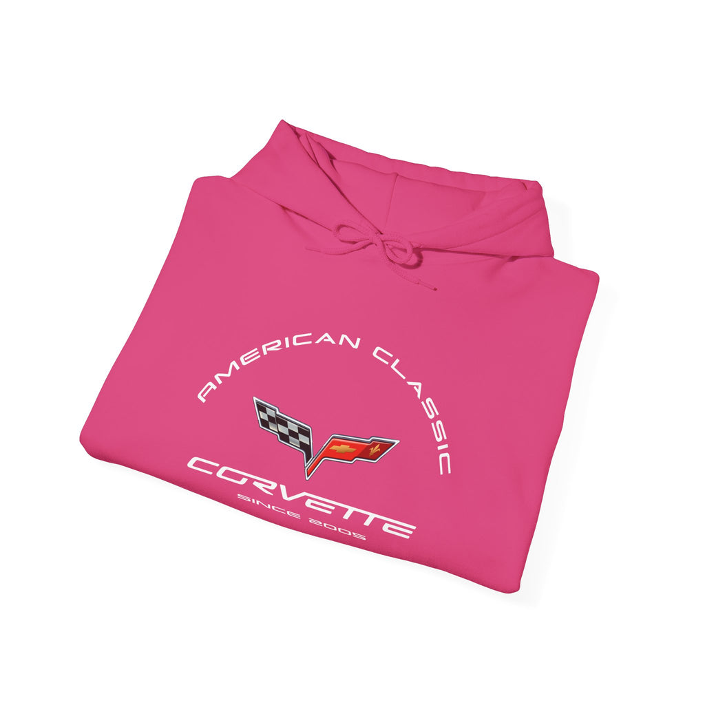 C6 Corvette Heavy Blend Hooded Sweatshirt, perfect for cool crisp days - TRADEMARK test