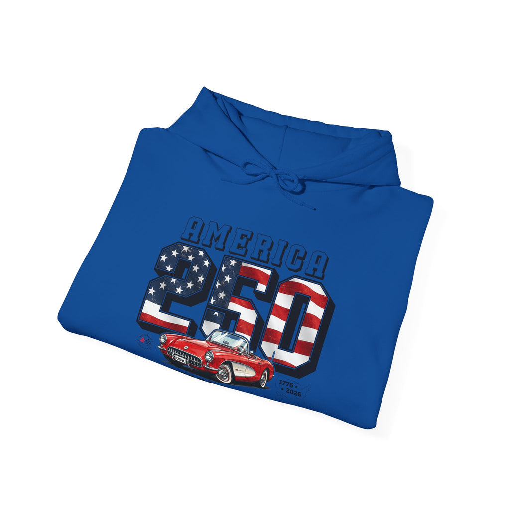 Corvette America 250 "250 Years of Freedom" Premium C1 Graphic Pullover Hoodie