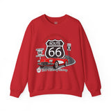 C1 Corvette Route 66 100th Anniversary Cotton Blend Sweatshirt – Legends of the Road, Perfect for the Corvette Fan