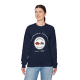 C1 Corvette Crew Neck Long Sleave Heavy Duty Sweatshirt, perfect for cool crisp days