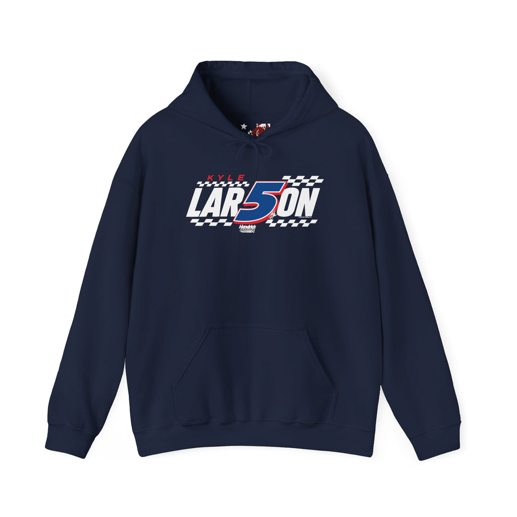 Hendrick Motorsports Kyle Larson #5 Checkered Flag Hoodie