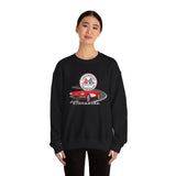 C1 Corvette Emblem & Track Cotton Blend Sweatshirt – Legends of the Road, Perfect for the Corvette Plan