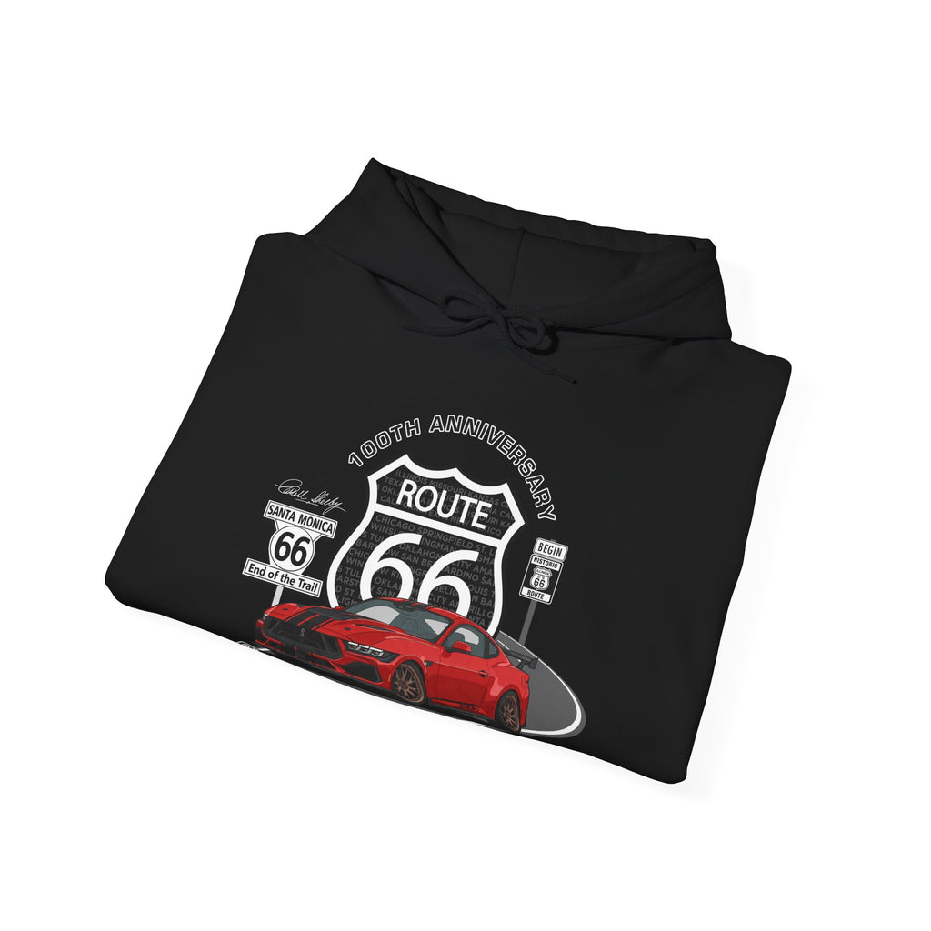 Shelby 2020 GT500 Route 66 100th Anniversary Hooded Sweatshirt – Classic Fit