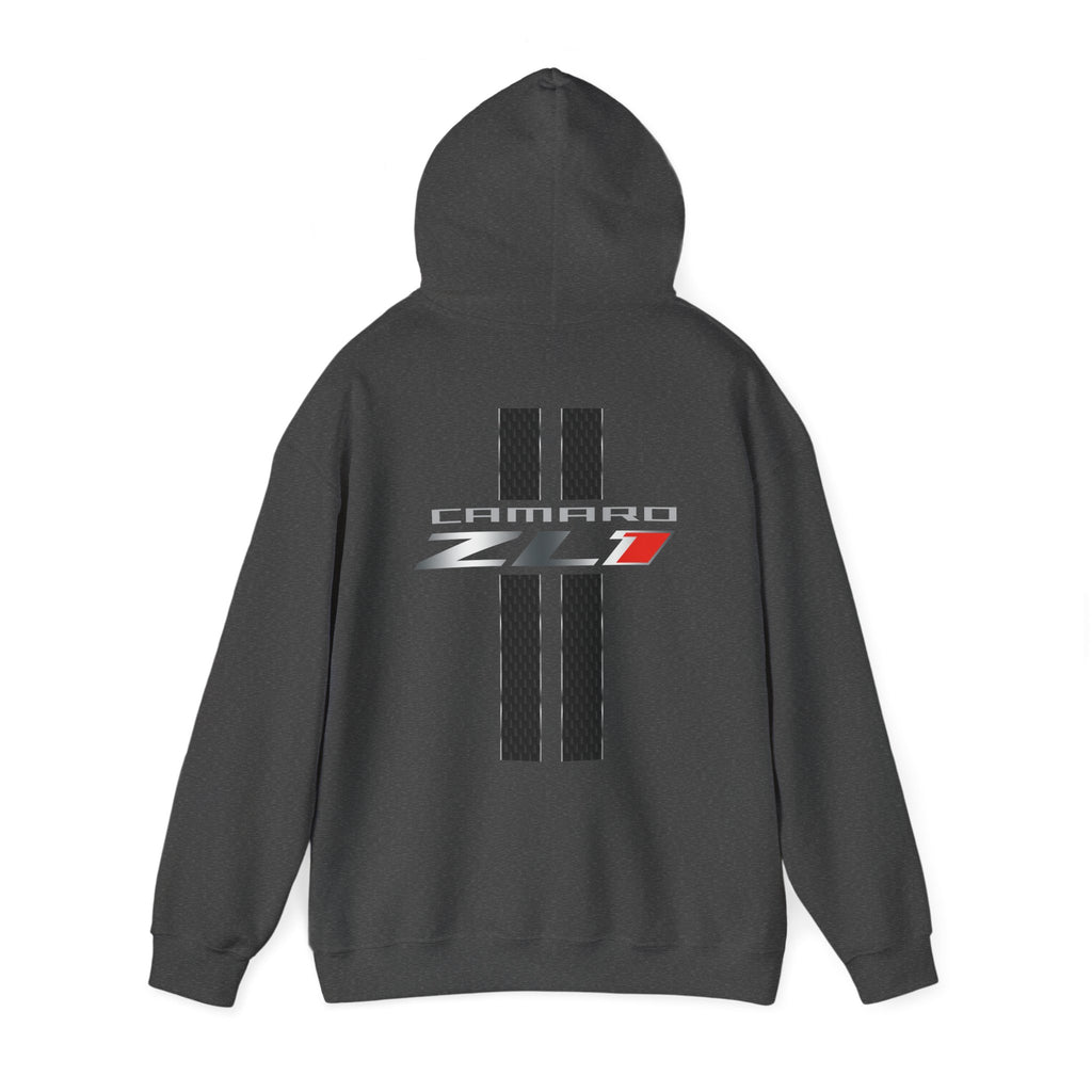 Camaro ZL1 Logo Personalized Unisex Hoodie, Sweatshirt, Customizable Text, Bold Back Design