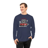 C1 Corvette Route 66 100th Anniversary Long Sleeve Performance Shirt – Legends of the Road, Perfect for the Corvette Fan