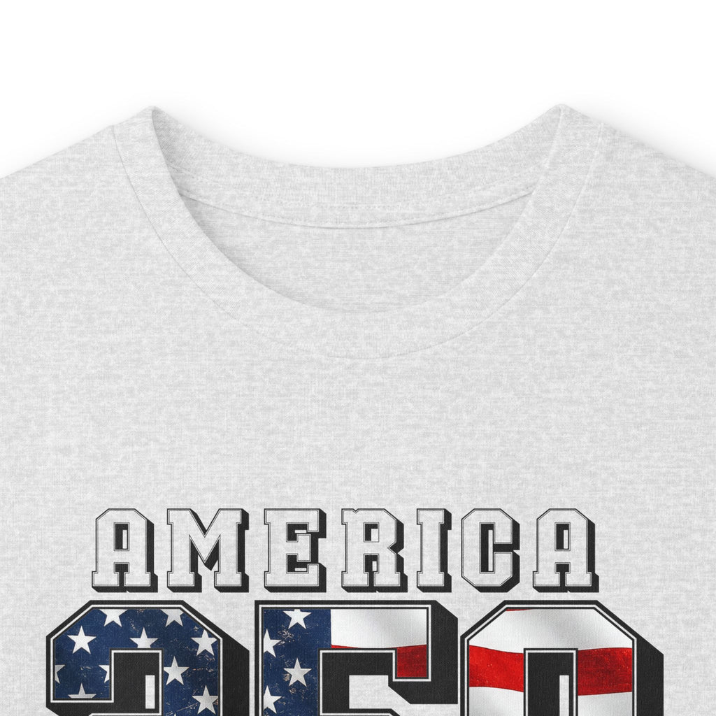 Shelby Red GT350 "One American Icon" America 250 Long-Sleeve T-Shirt