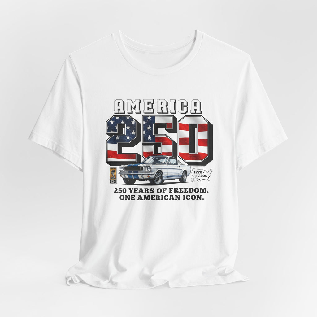 Shelby America 250 "Years of Freedom" Premium GT350 Short-Sleeve Tee