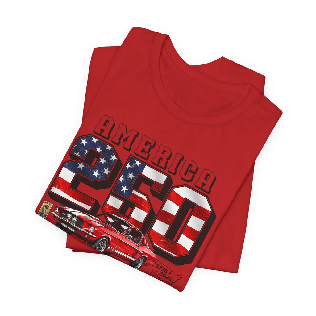 Shelby America 250 "250 Years of Freedom" Premium GT500 Short-Sleeve Tee