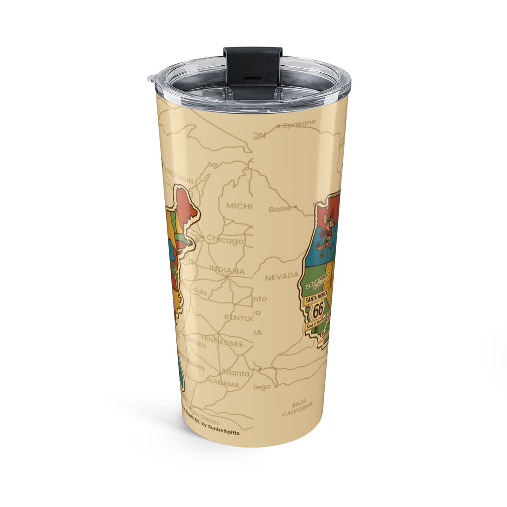 Route 66  Personalized USA Map 20oz Travel Tumbler