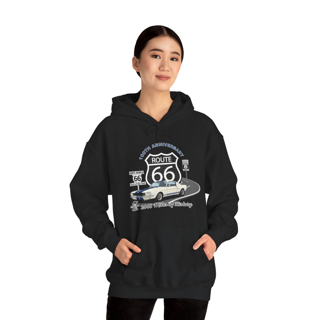 Shelby GT350 Route 66 100th Anniversary Hooded Sweatshirt – Classic Fit