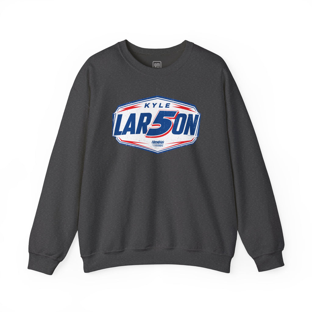 Hendrick Motorsports Kyle Larson #5 Shield Fill Crewneck Sweatshirt