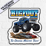 BIGFOOT® 4x4 USA-Made Die Cut Steel Wall Décor – The Original Monster Truck-Available in 2 sizes