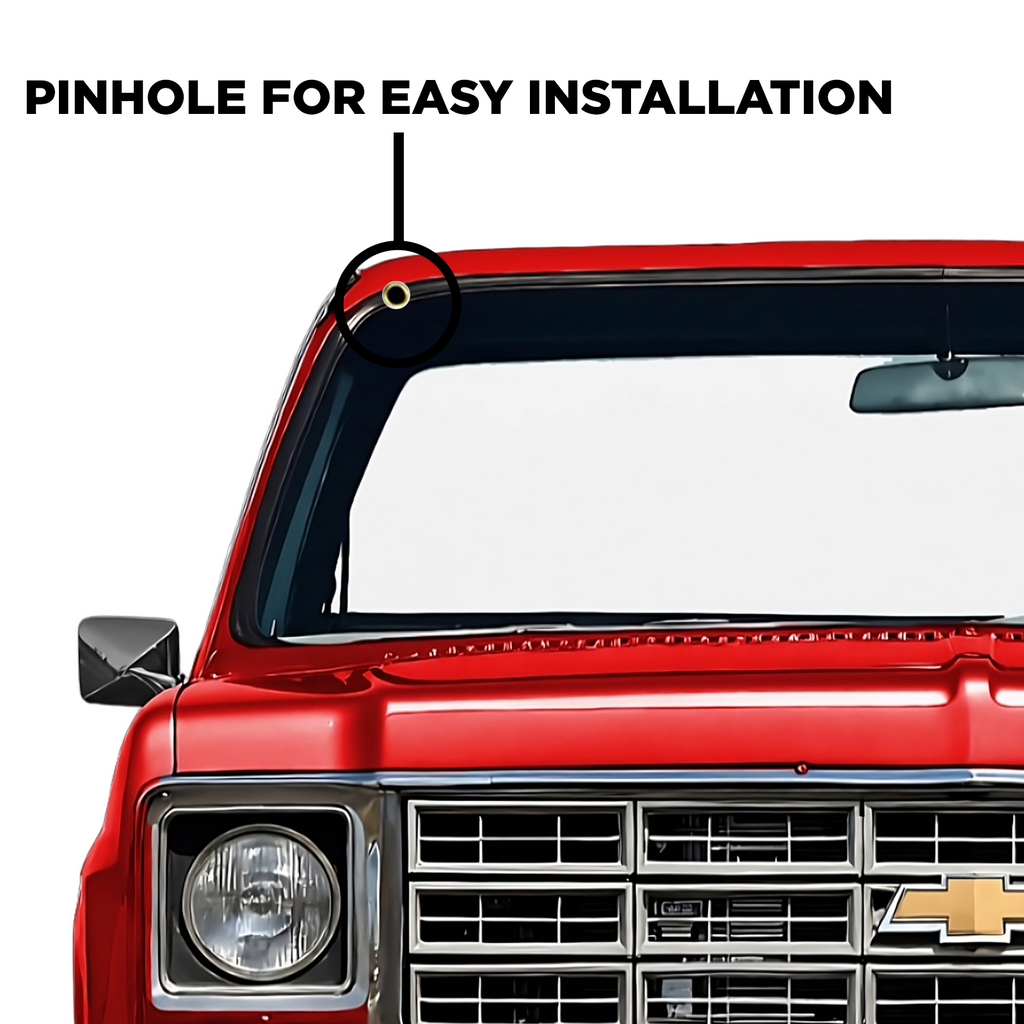 1979 C10 Truck Front-End Metal Wall Decor — Made in USA, Available in 2 sizes