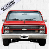 1983 Chevrolet C10  Truck Front-End Metal Wall Decor — Made in US, Available in 2 sizes