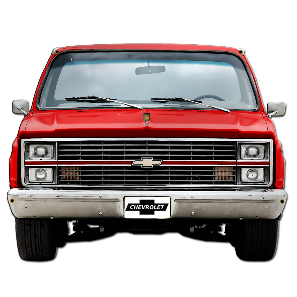 1983 Chevrolet C10  Truck Front-End Metal Wall Decor — Made in US, Available in 2 sizes