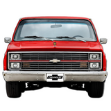 1983 Chevrolet C10  Truck Front-End Metal Wall Decor — Made in US, Available in 2 sizes