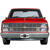 1984 Chevrolet C10 Front-End Metal Wall Decor — Made in USA, Available in 2 sizes
