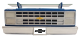 Sunbeltgifts 1985 Chevrolet C10 Truck Wall Shelf, Skyline Blue, 19.30x5.70x8.10 inches, Tempered Glass, Battery Powered LED Headlights, Car Enthusiast Gift, Classic Truck Decor, Chevy Collector Item