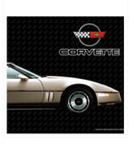 C4 Corvette Ceramic 4x4 inch Coaster Gold, Made in the USA