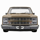 1987 C10 Truck Front-End Metal Wall Decor — Made in US, Available in 2 sizes and 4 Colors